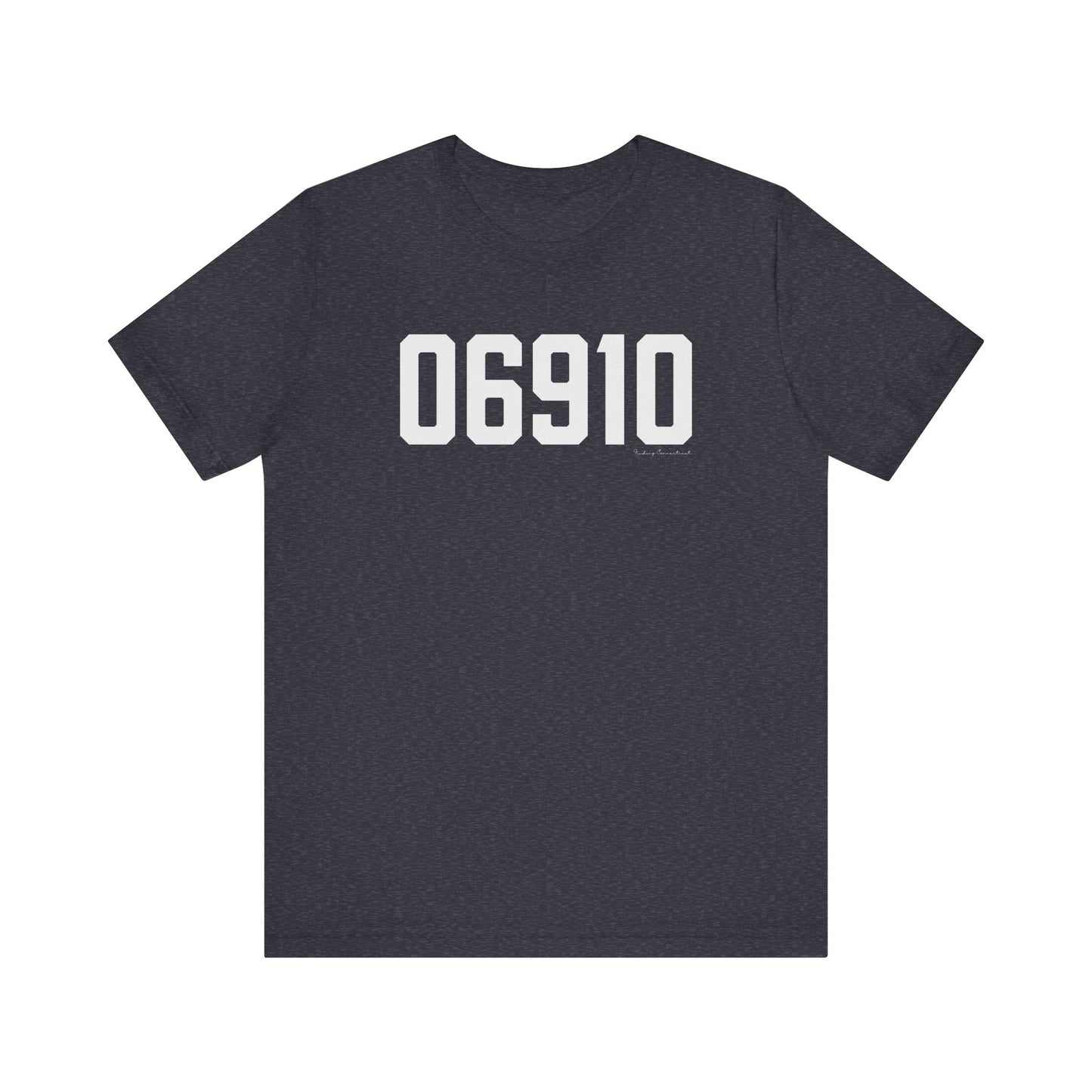 06910 Stamford CT Zip Code Unisex Jersey Short Sleeve T-Shirt