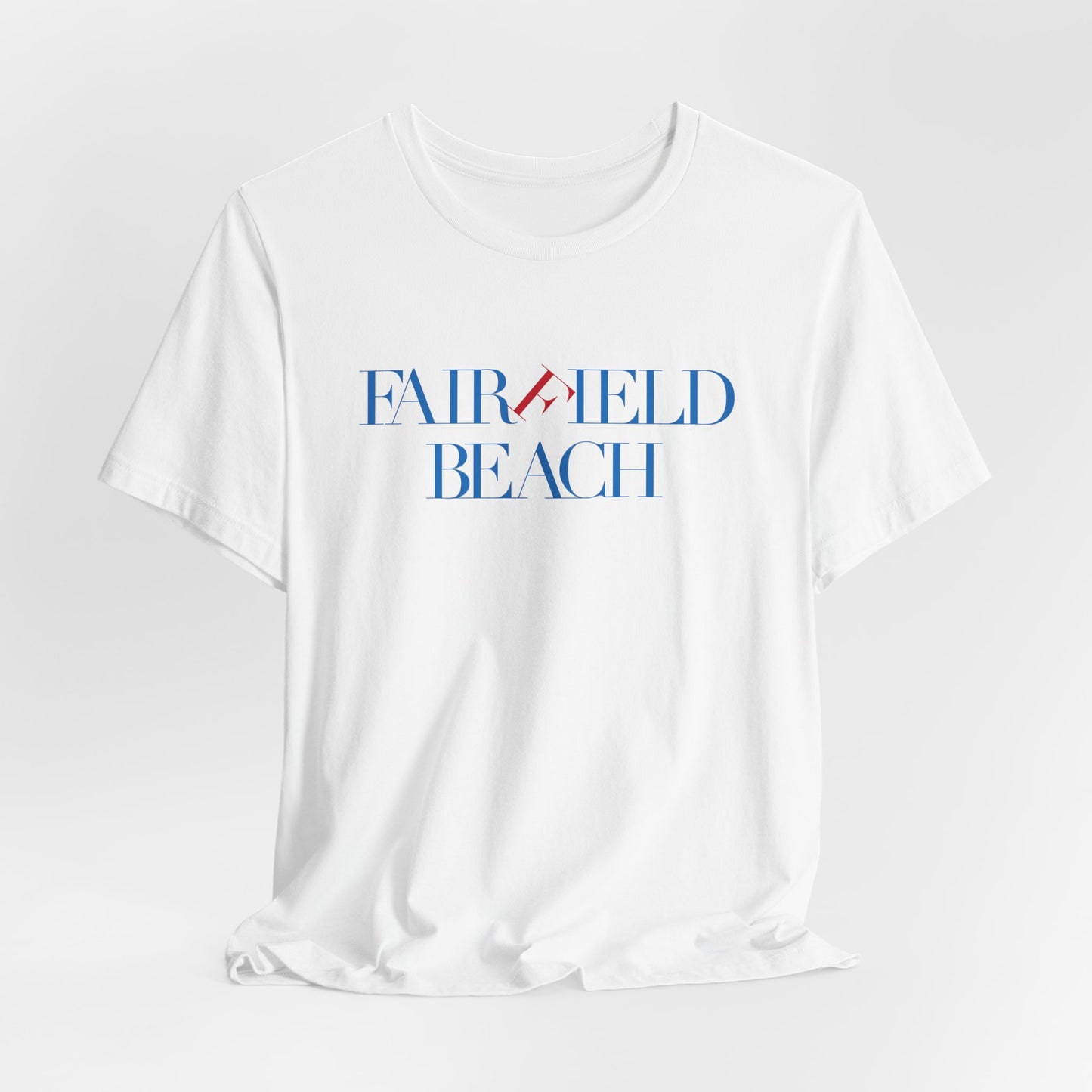 41 Tilt Fairfield Beach Unisex Jersey Short Sleeve T-Shirt