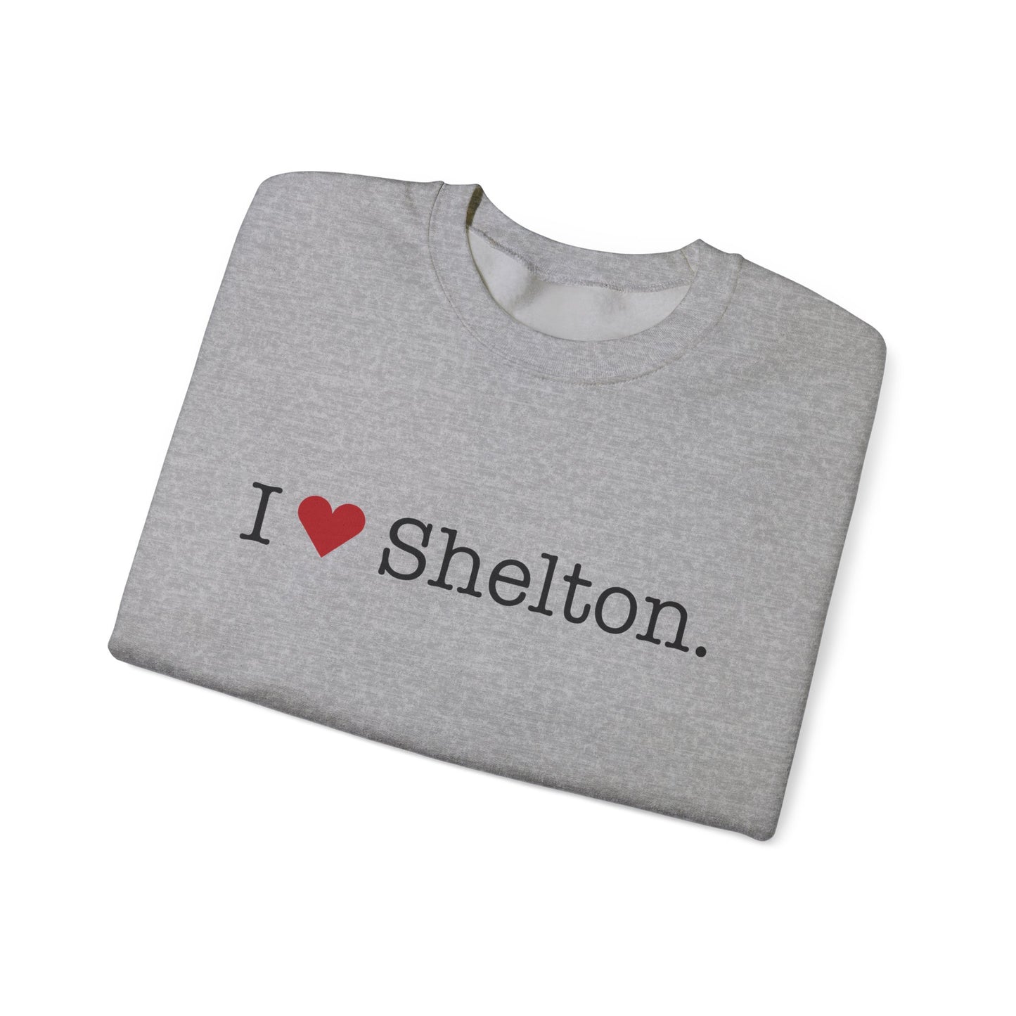 I Heart Shelton. Unisex Heavy Blend™ Crewneck Sweatshirt