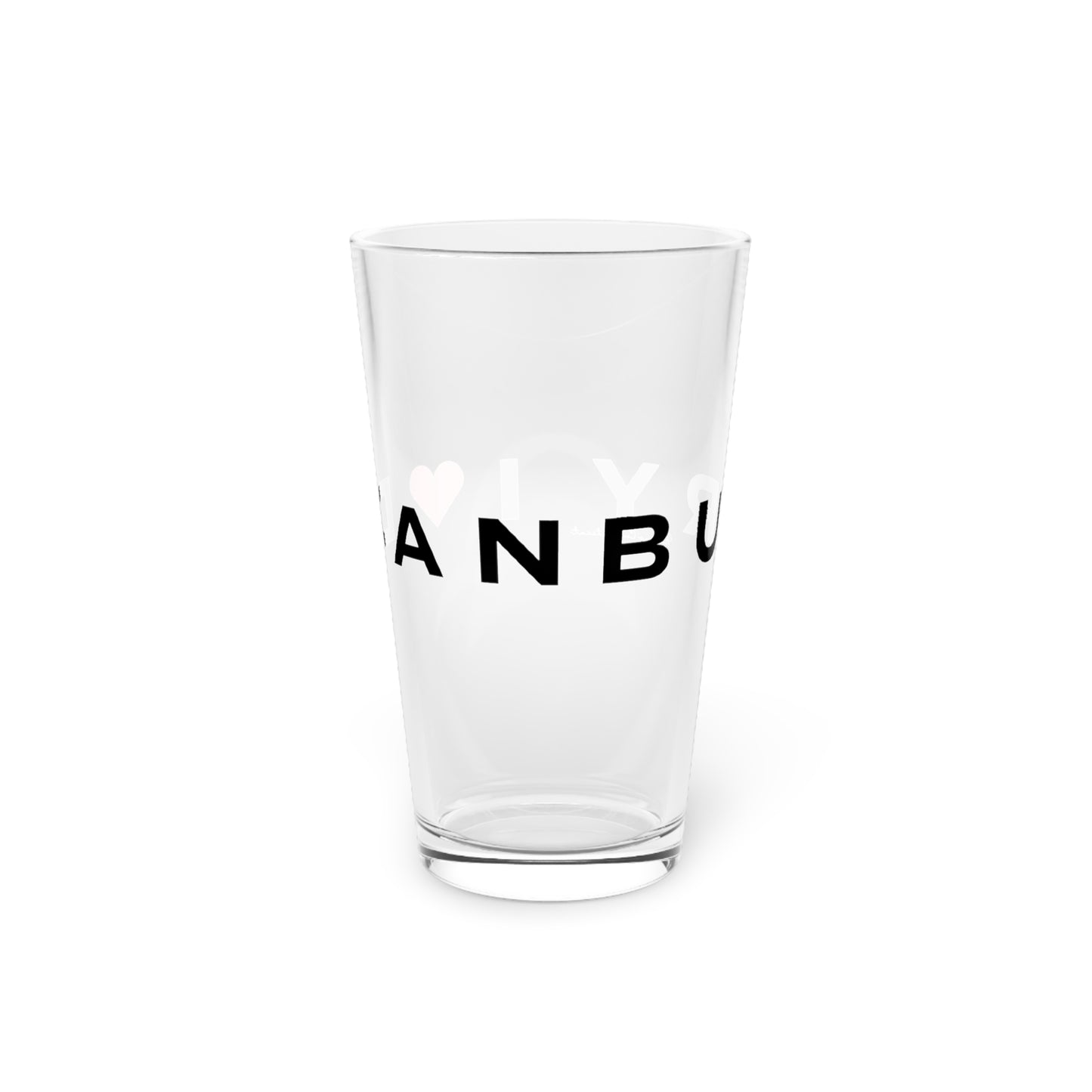 Danbury Vision Pint Glass, 16oz