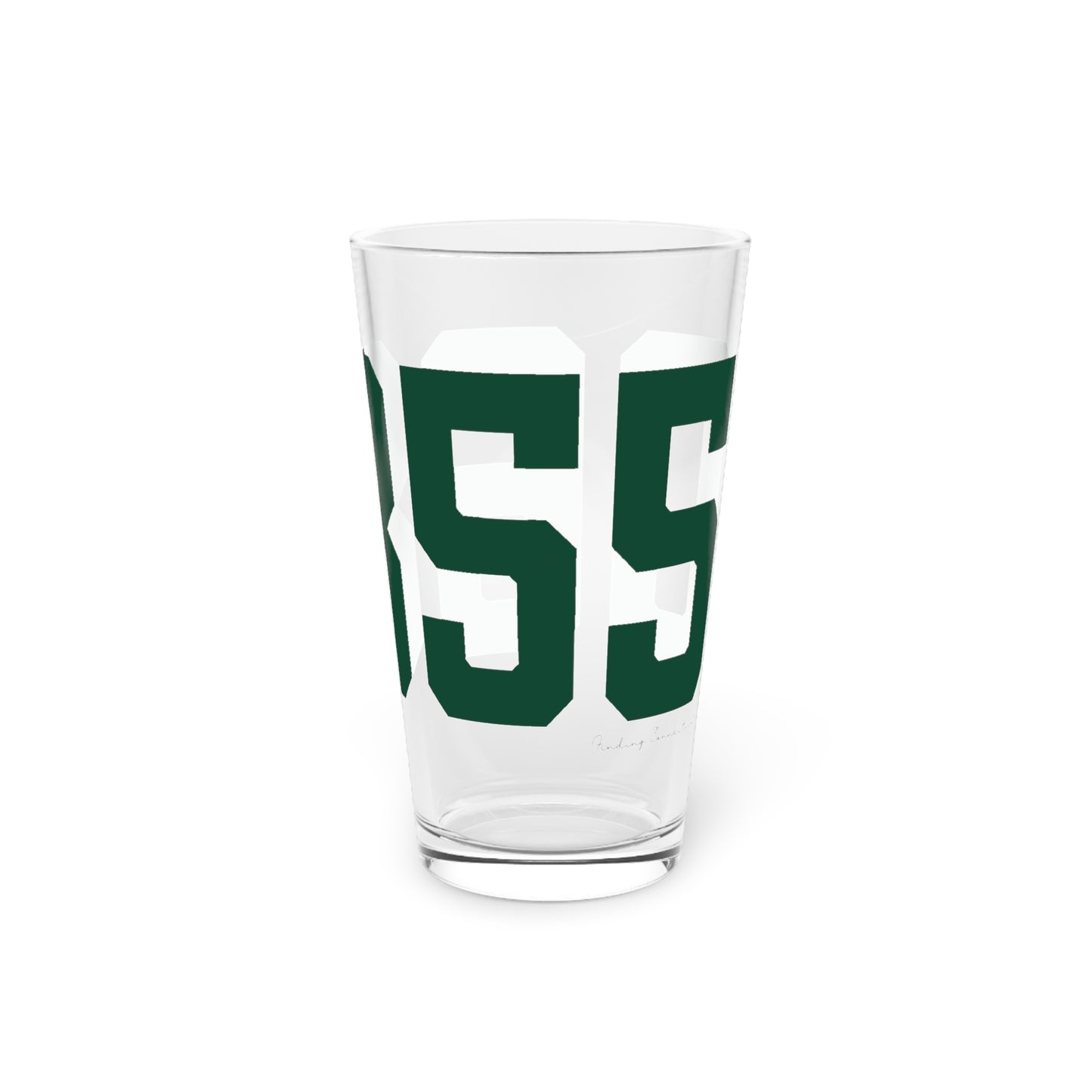 06855 Norwalk Connecticut Zip Code  Pint Glass, 16oz