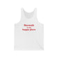 Norwalk is my Happy Place Unisex Jersey Tank Top