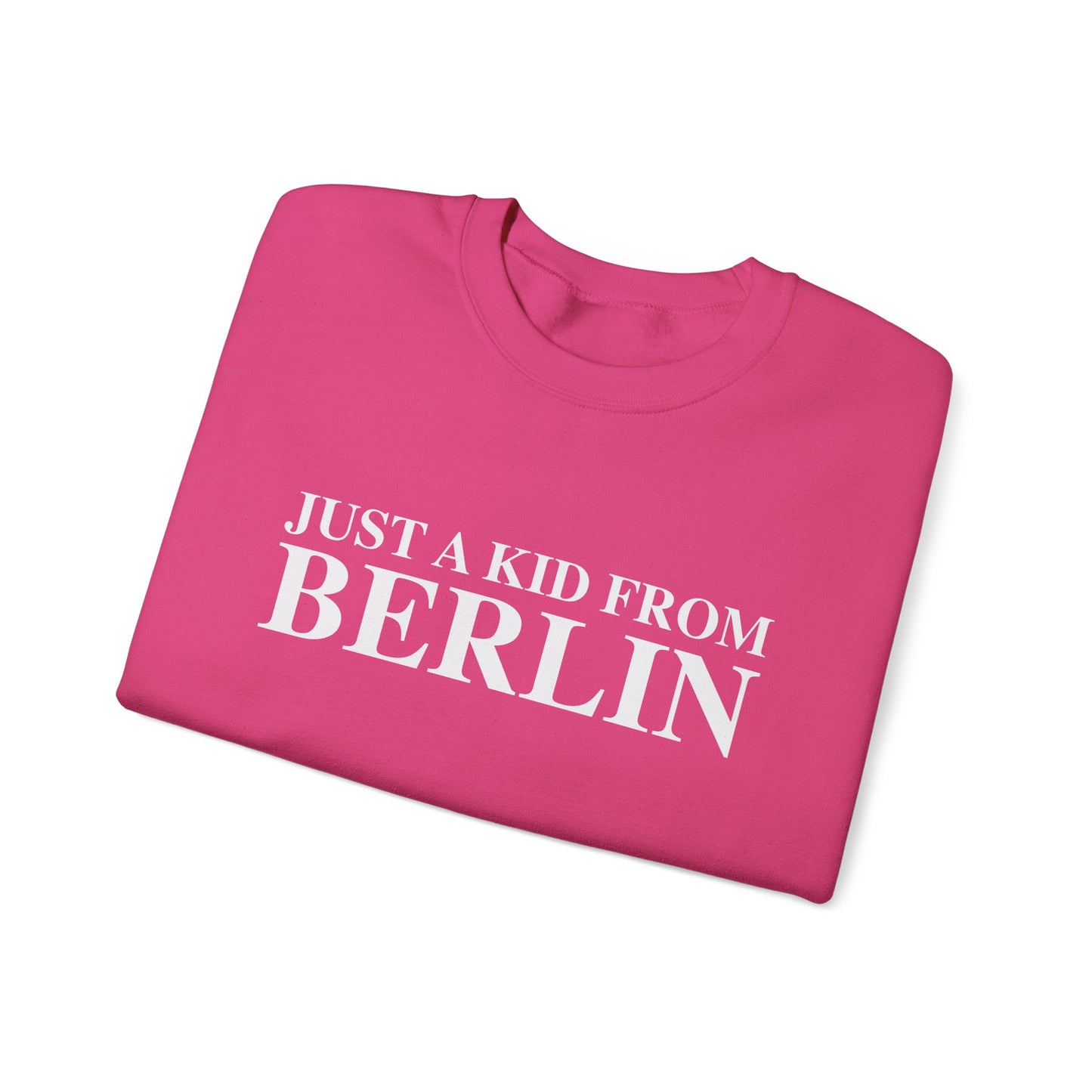 Just a kid from Berlin Unisex Heavy Blend™ Crewneck Sweatshirt