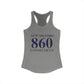 New Milford 860 Connecticut Women's Ideal Racerback Tank Top