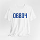 06804 Brookfield Connecticut Zip Code Unisex Jersey Short Sleeve T-Shirt