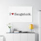 I Heart Saugatuck. Matte Canvas, Stretched, 1.25"