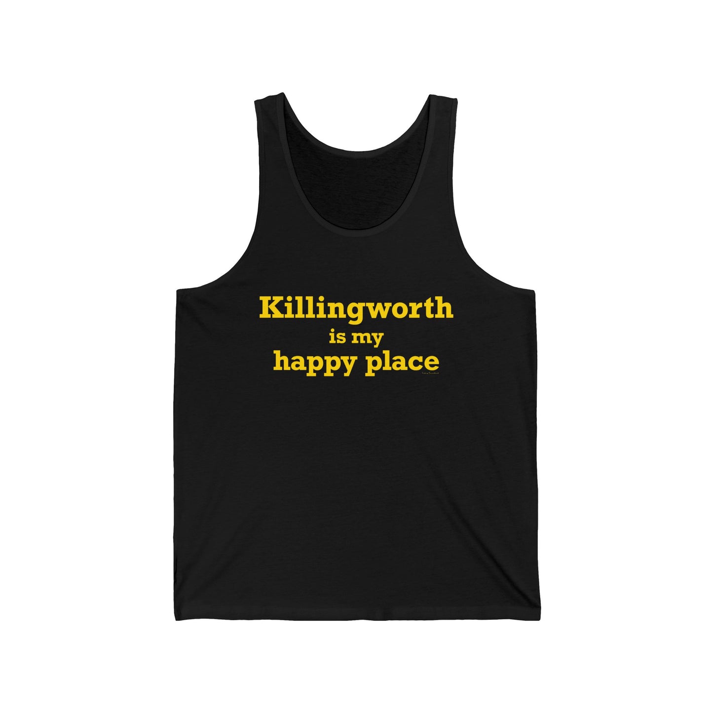 Killingworth is My Happy Place Unisex Jersey Tank Top
