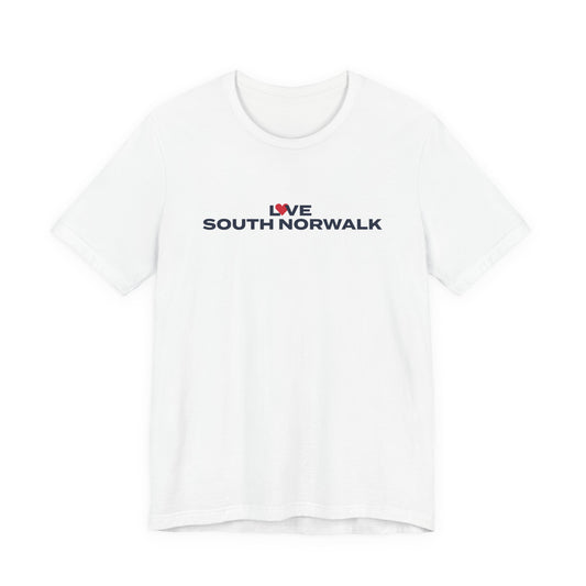 Love South Norwalk Unisex Jersey Short Sleeve T-Shirt