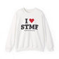 I Heart STMF Unisex Heavy Blend™ Crewneck Sweatshirt