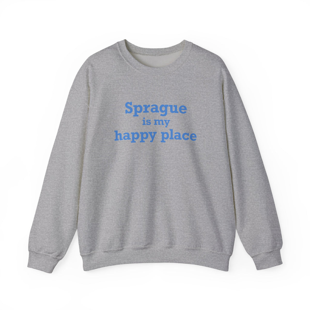 Sprague is My Happy Place Unisex Heavy Blend™ Crewneck Sweatshirt