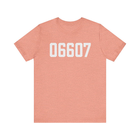 06607 Bridgeport CT Zip Code Unisex Jersey Short Sleeve T-Shirt