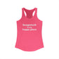 Saugatuck Is My Happy Place Women's Ideal Racerback Tank Top
