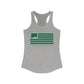 Stamford Connecticut St. Patrick's Day Flag Women's Ideal Racerback Tank Top