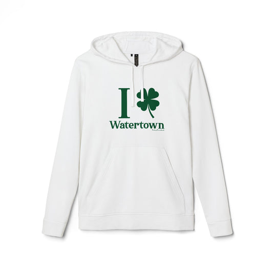 I Clover Watertown adidas Unisex Fleece Hoodie