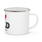I Heart FFLD Enamel Camping Mug