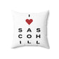 Sasco Hills Vision Spun Polyester Square Pillow