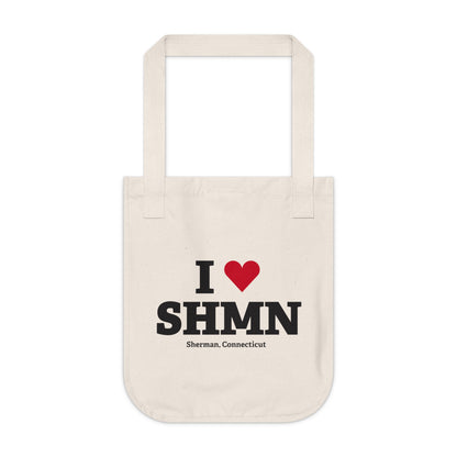I Heart SHMN Organic Canvas Tote Bag