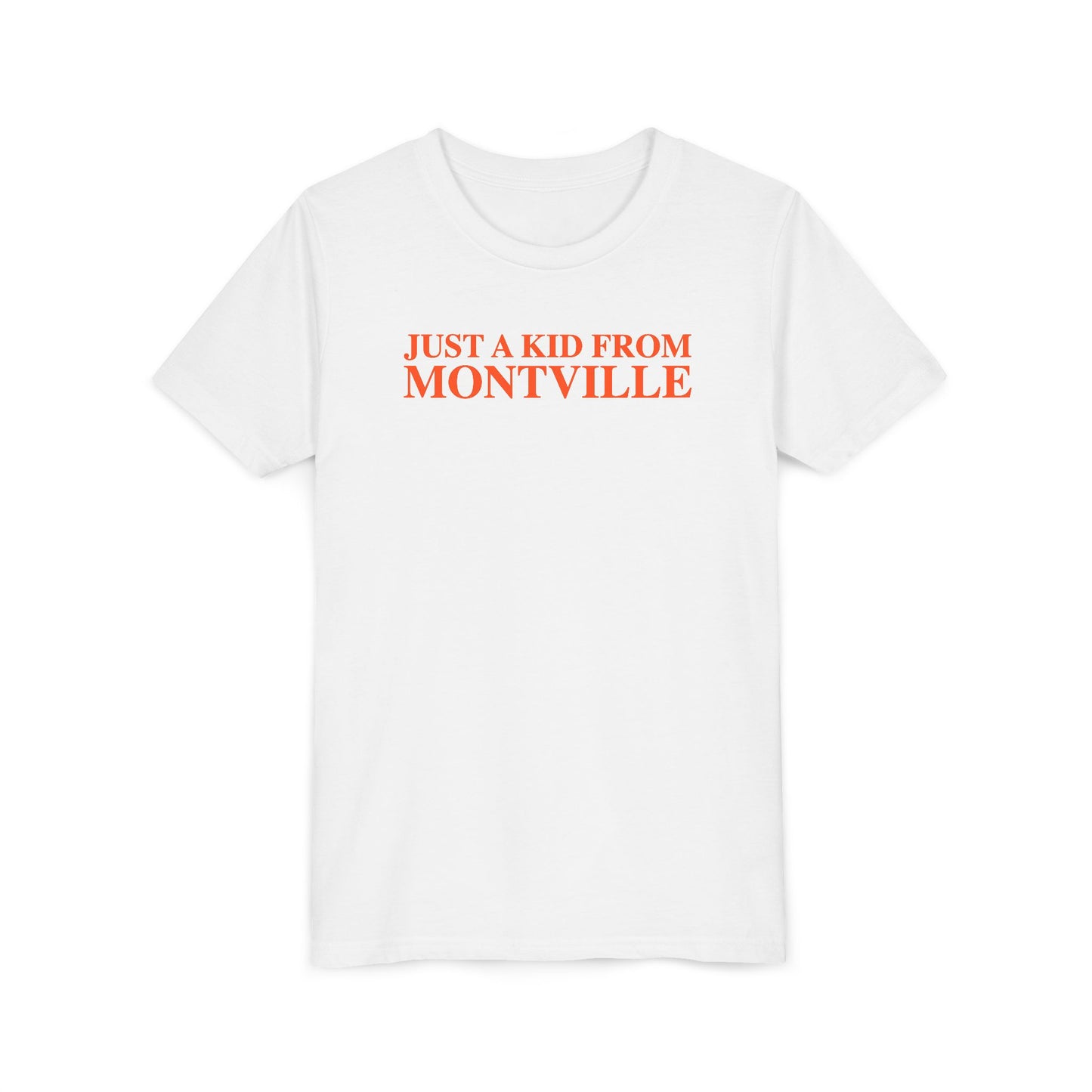 Just a kid from Montville Youth Short Sleeve T-Shirt