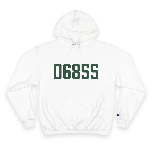 06855 Norwalk Connecticut Zip Code Champion Hoodie Sweatshirt