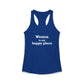 Weston Is My Happy Place Women's Ideal Racerback Tank Top