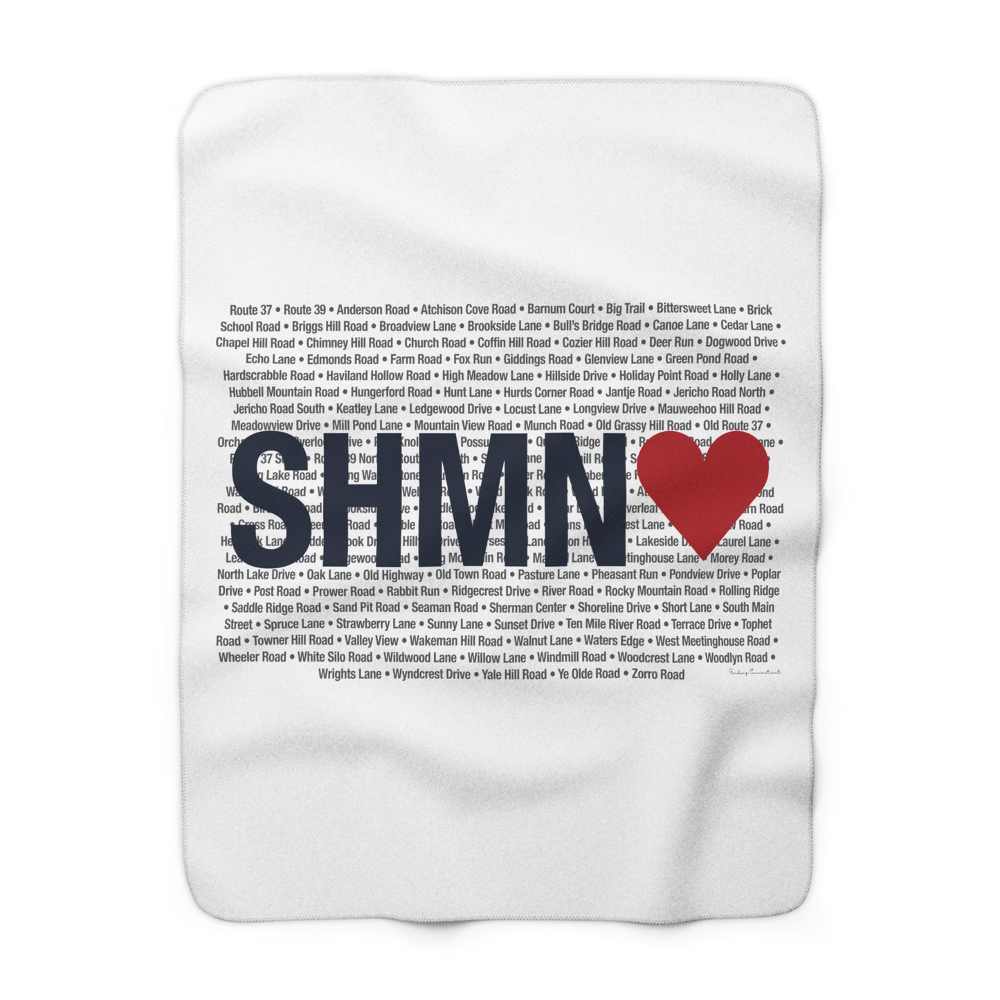 Sherman Love Sherpa Fleece Blanket