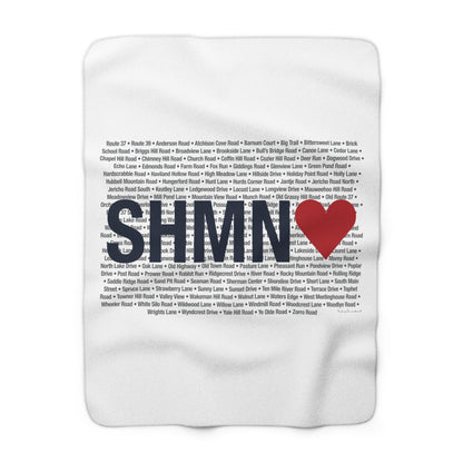 Sherman Love Sherpa Fleece Blanket
