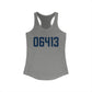 06413 Clinton Connecticut Zip Code Women's Ideal Racerback Tank Top
