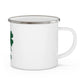 I Clover Salem Enamel Camping Mug
