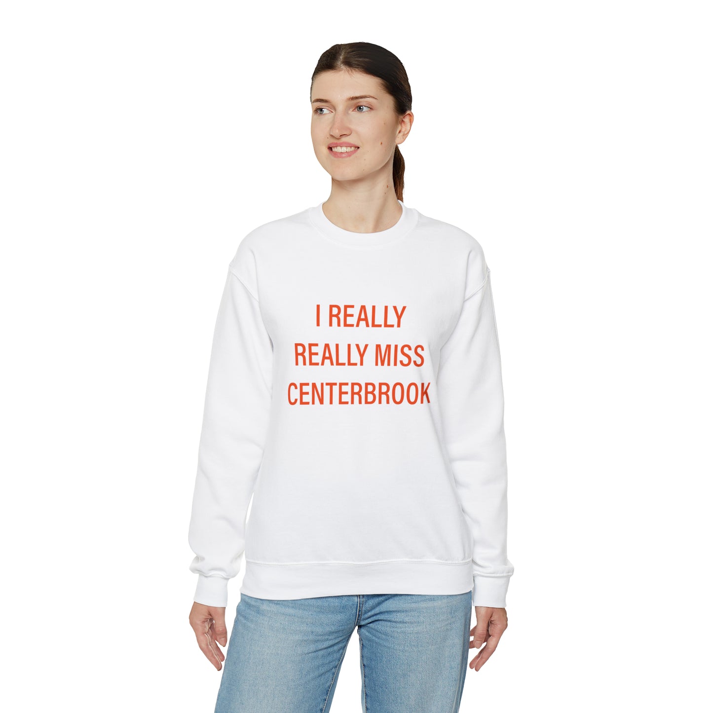 I Really Really Miss Centerbrook Unisex Heavy Blend™ Crewneck Sweatshirt (orange)