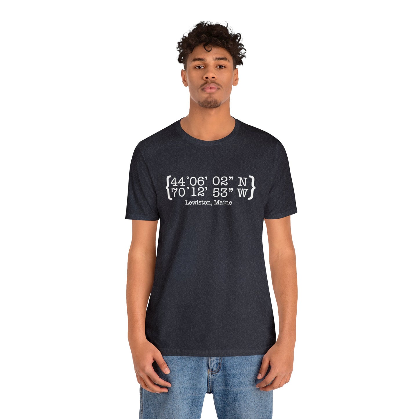 Lewiston Coordinates Unisex Jersey Short Sleeve Tee