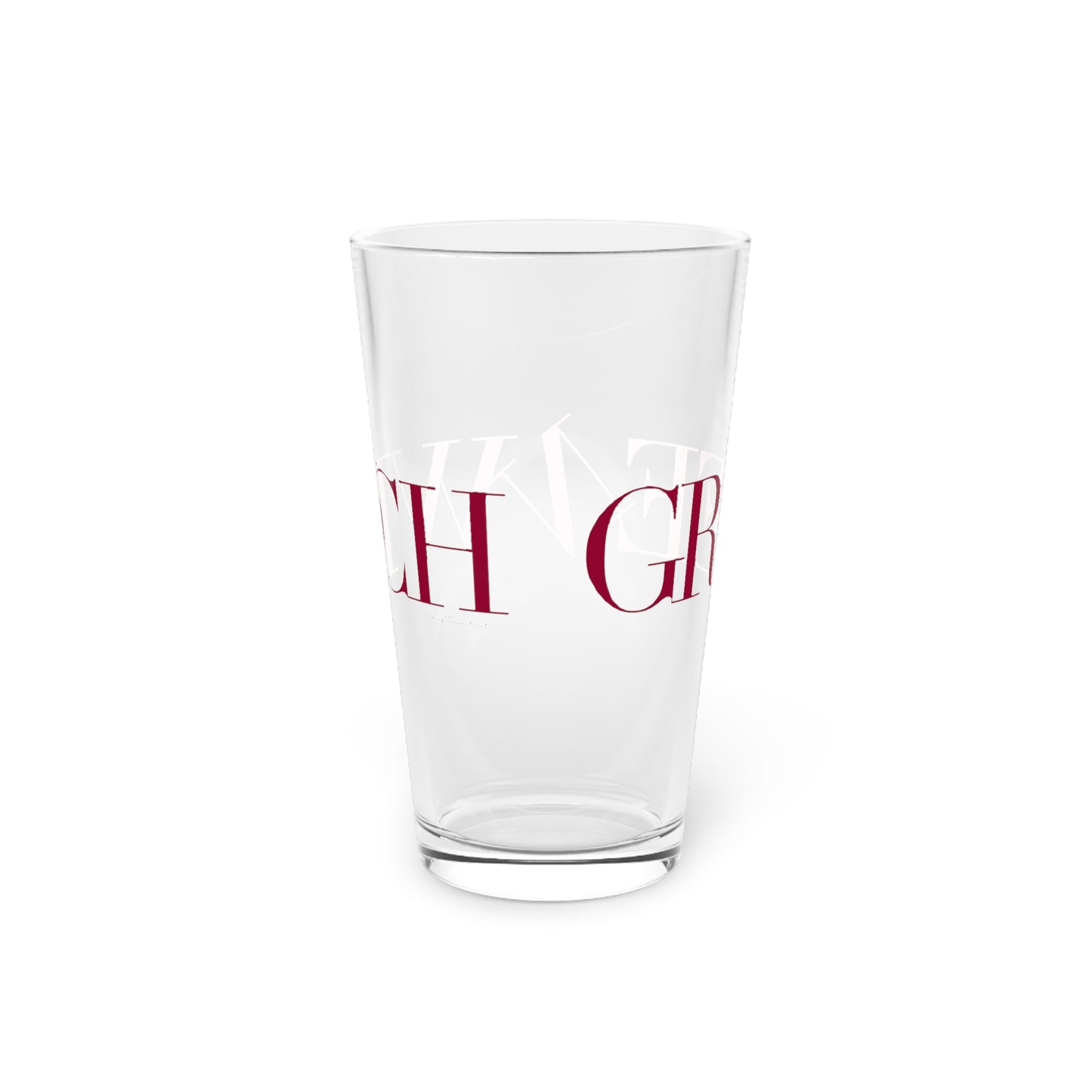 41 Tilt Greenwich Pint Glass, 16oz