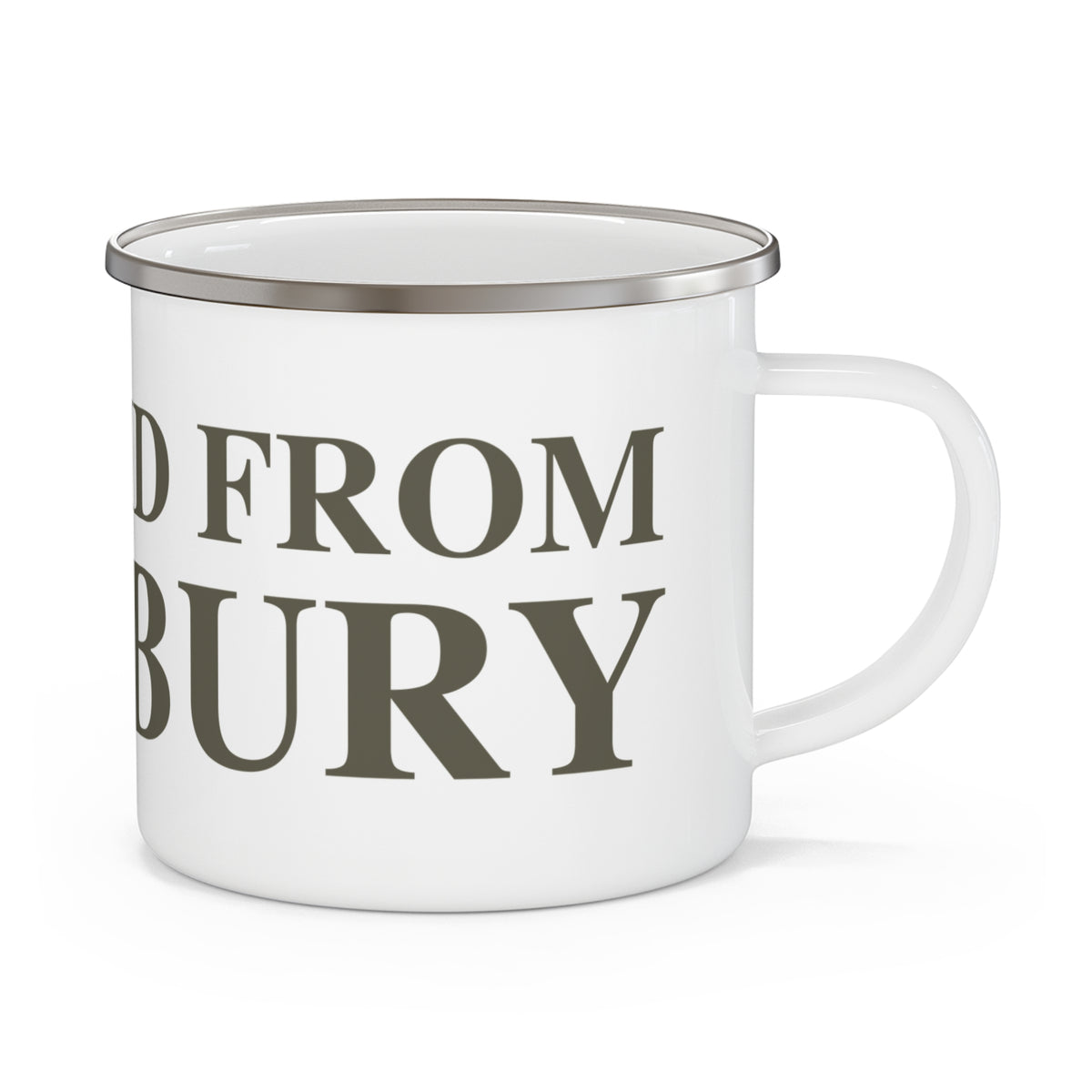 Just a kid from Salisbury Enamel Camping Mug