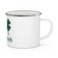 I Clover Greenwich Enamel Camping Mug