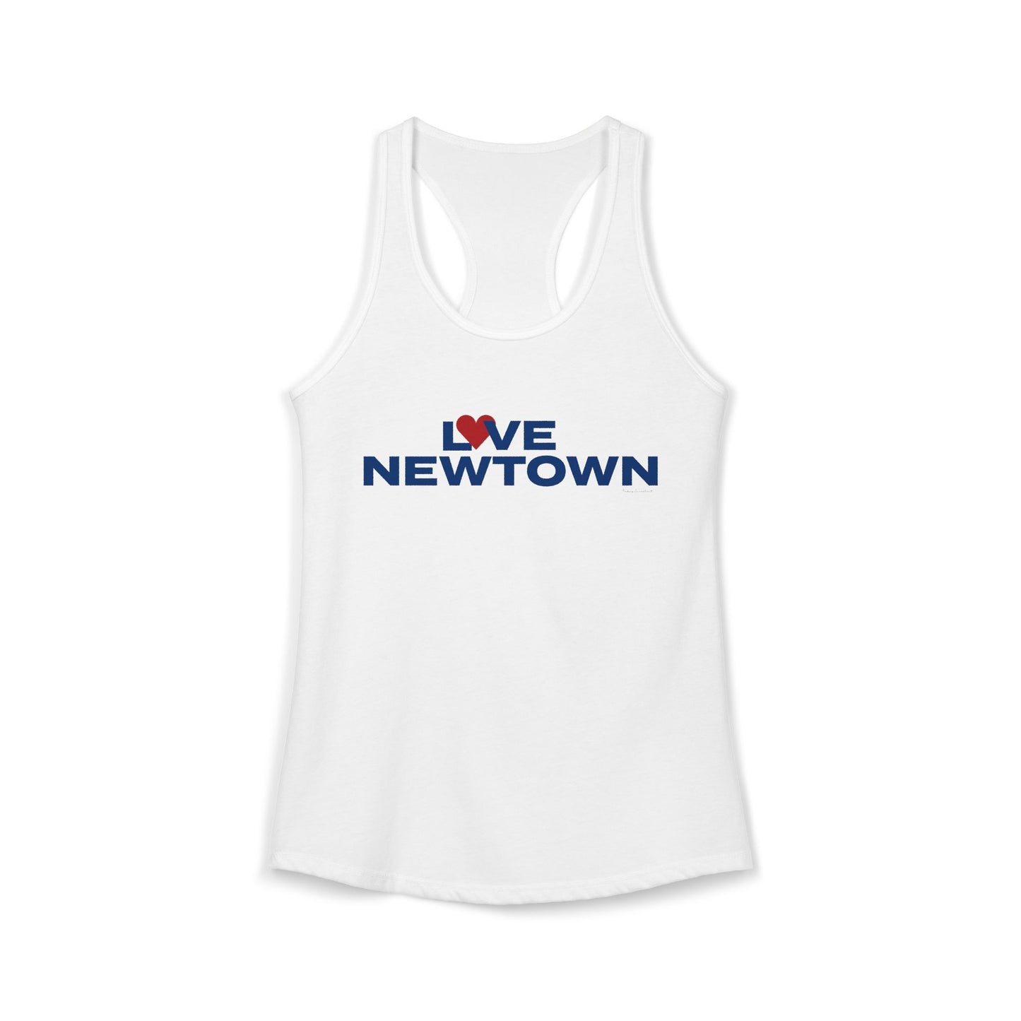 Love Newtown Women's Ideal Racerback Tank Top
