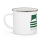 East Hampton Connecticut St. Patrick’s Day Flag Enamel Camping Mug