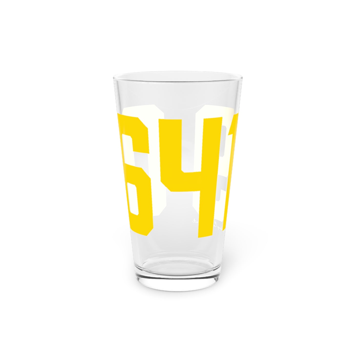 06419 Killingworth Connecticut Zip Code Pint Glass, 16oz