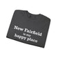 New Fairfield Is My Happy Place Unisex Heavy Blend™ Crewneck Sweatshirt