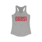 06851 Norwalk Connecticut Zip Code Women's Ideal Racerback Tank Top