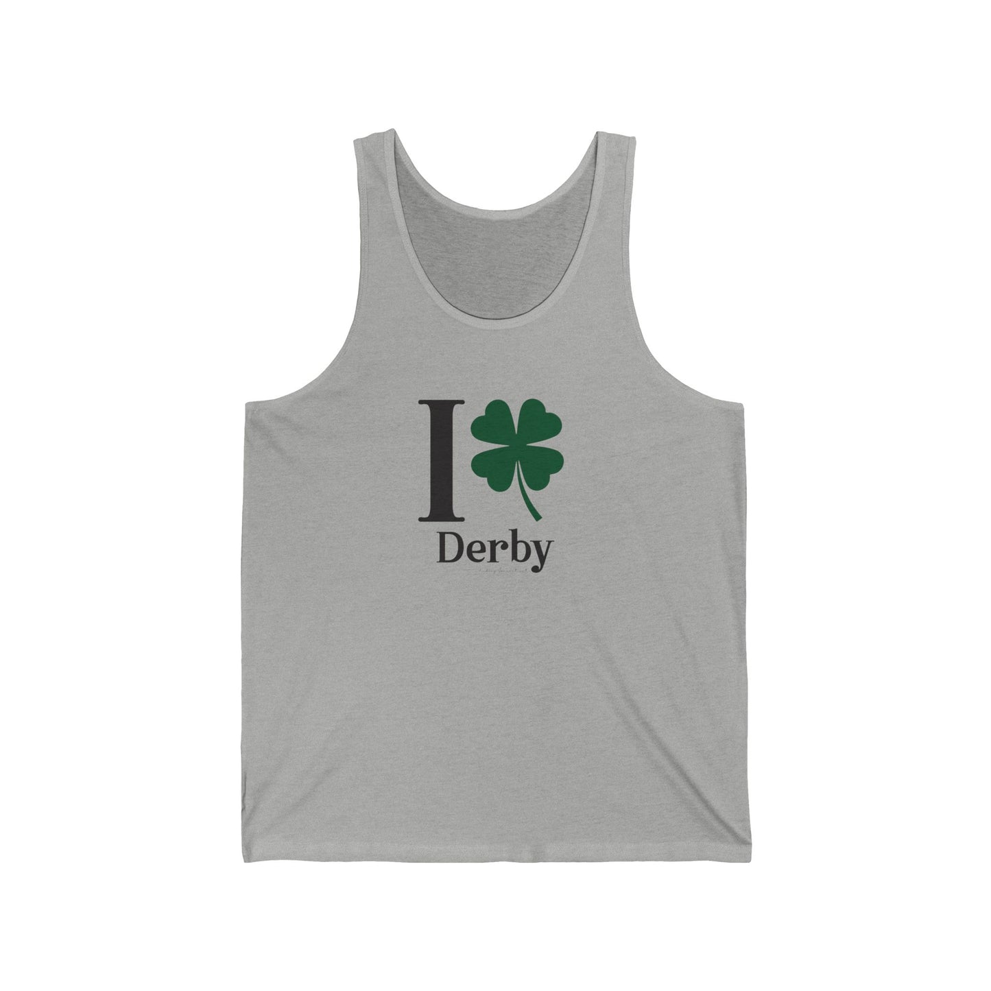 I Clover Derby Unisex Jersey Tank Top