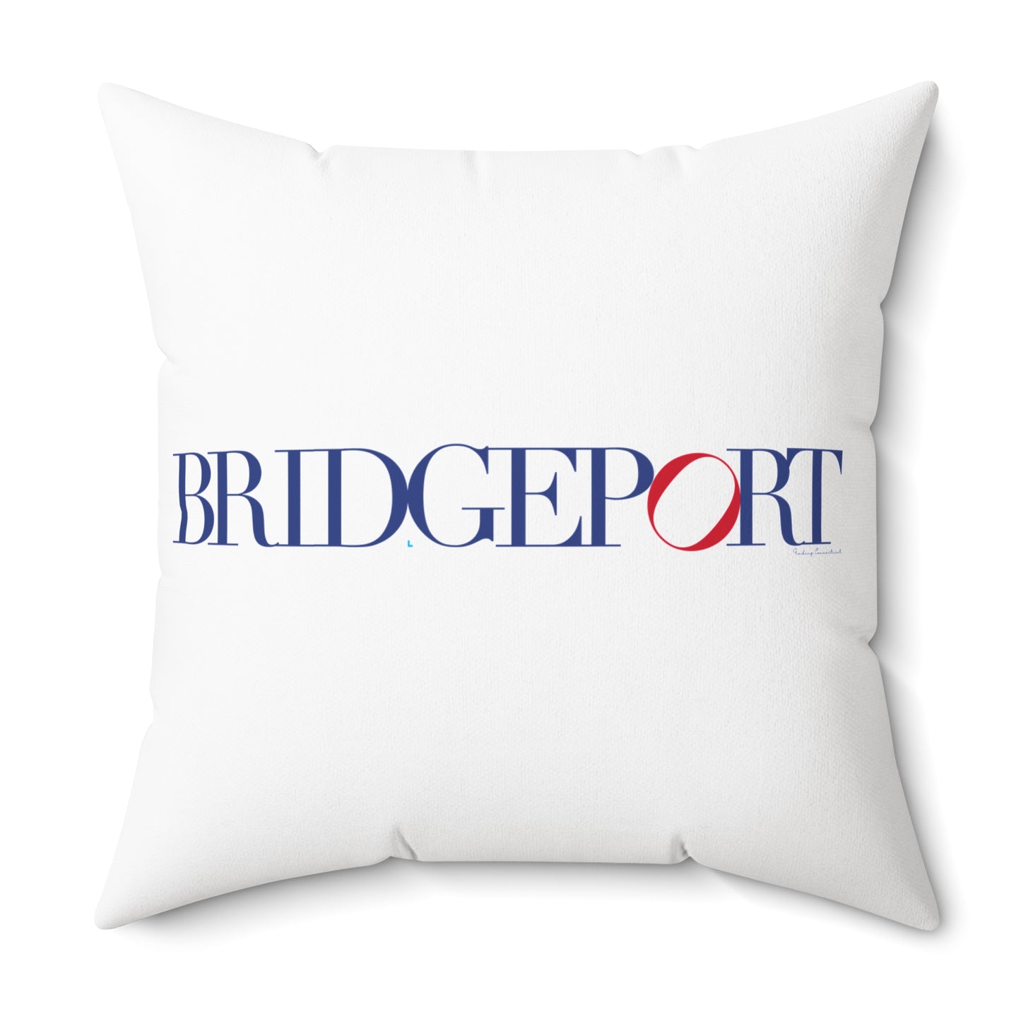 41 Tilt Bridgeport Spun Polyester Square Pillow