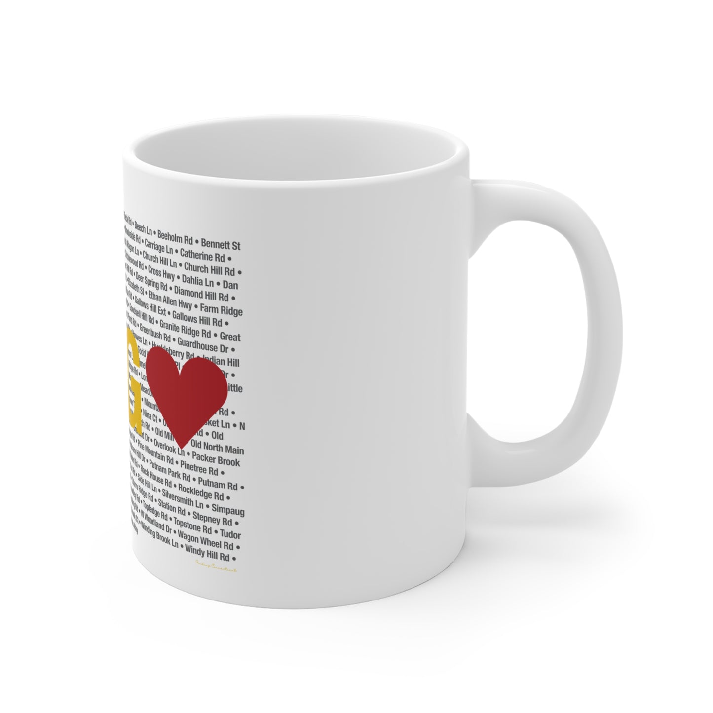 Redding Love  Mug 11oz