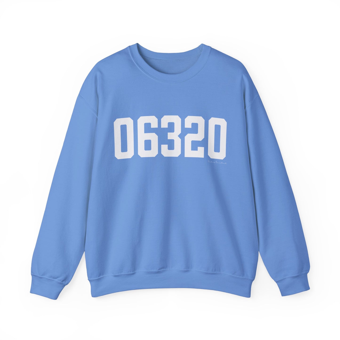 06320 - New London Connecticut Zip Code  Unisex Heavy Blend™ Crewneck Sweatshirt