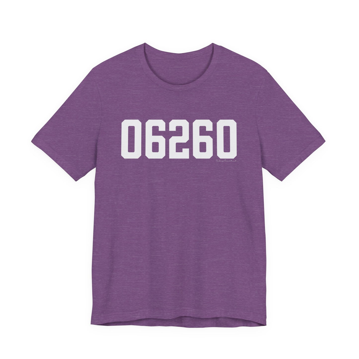 06260 Putnam CT Zip Code Unisex Jersey Short Sleeve T-Shirt