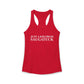 Just a kid from Saugatuck Women's Ideal Racerback Tank Top