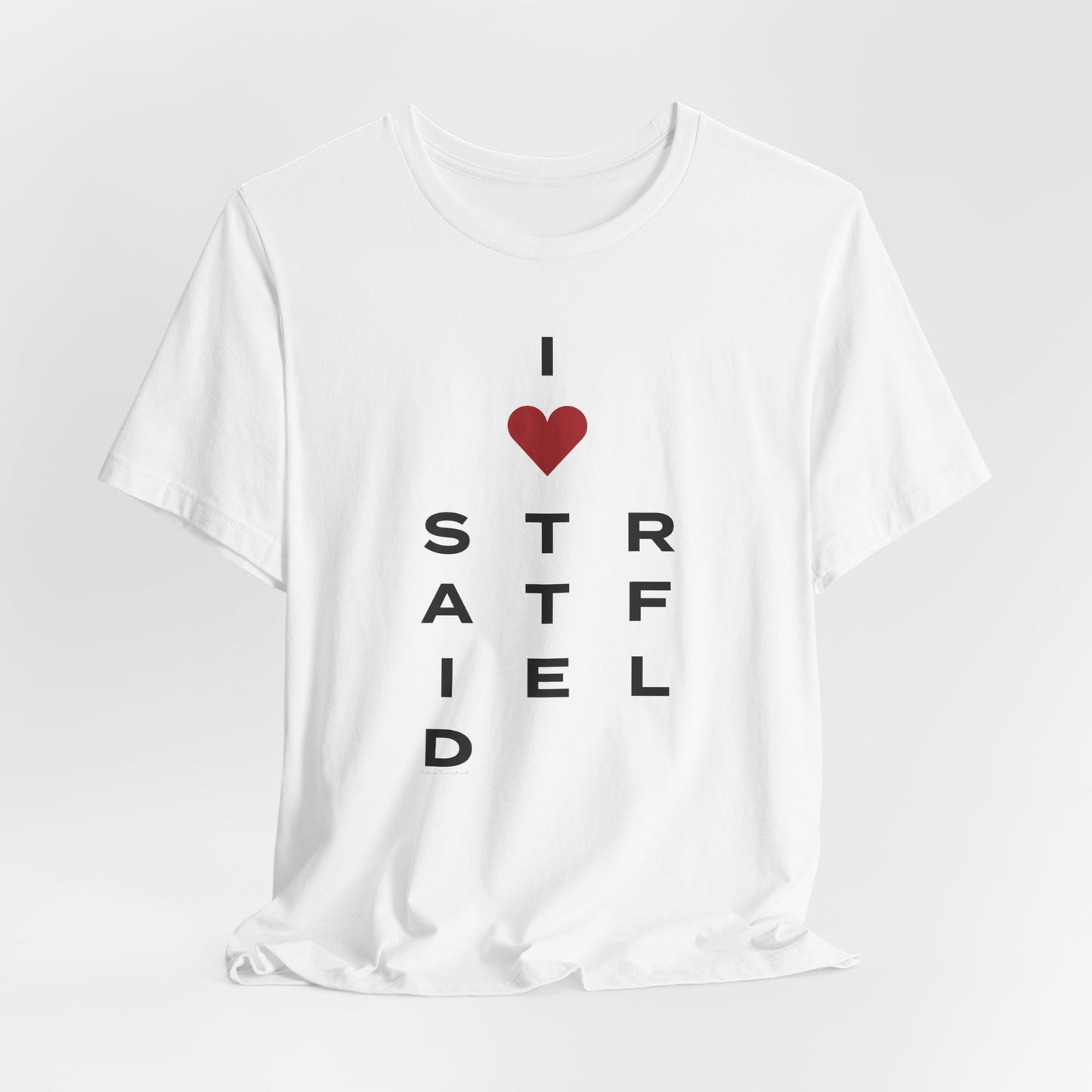 Stratfield Vision Unisex Jersey Short Sleeve T-Shirt