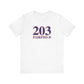 203 Fairfield Red, White & Blue Unisex Jersey Short Sleeve T-Shirt