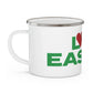 Love Easton Enamel Camping Mug
