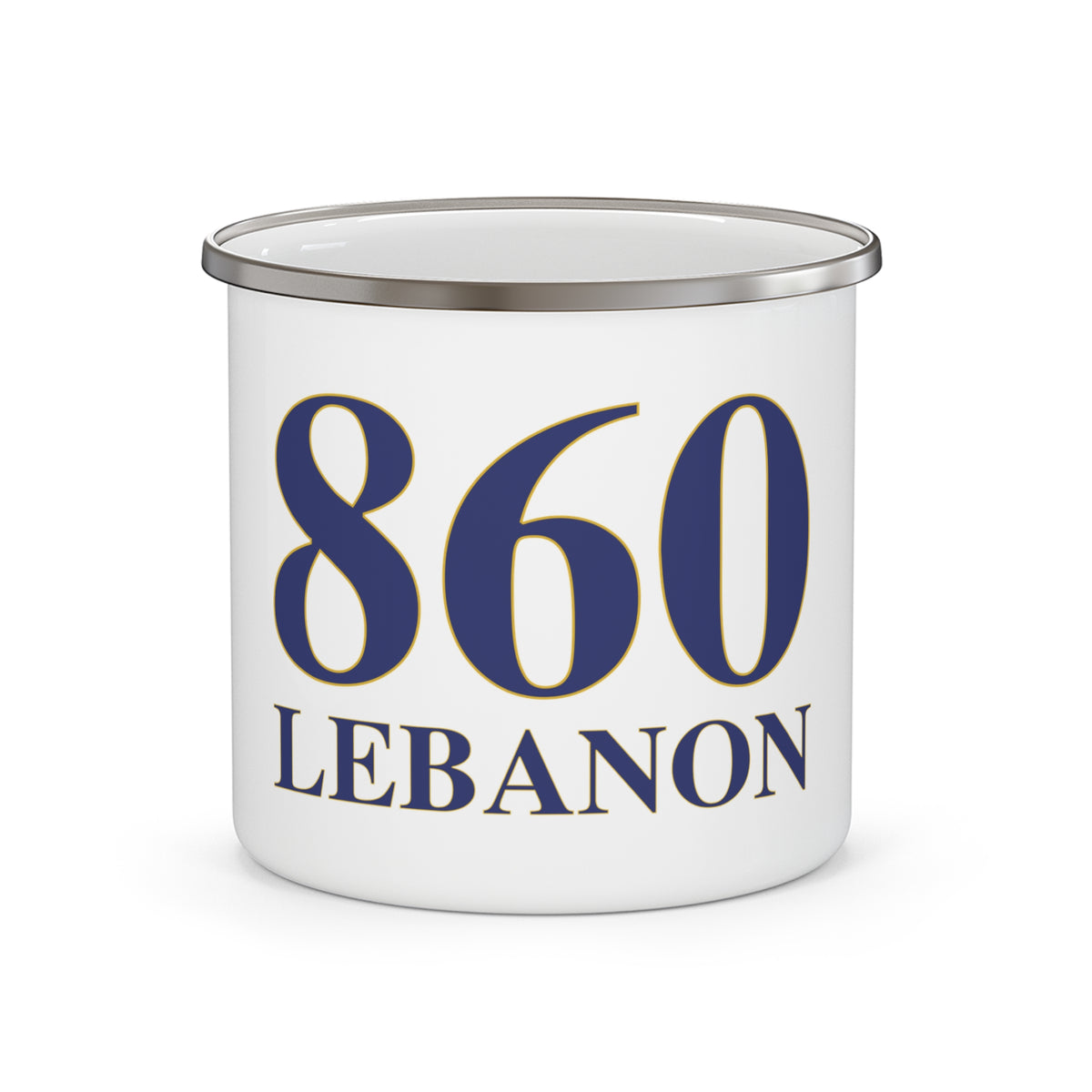 860 Lebanon Enamel Camping Mug