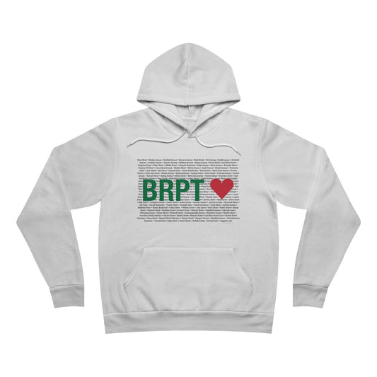 Bridgeport Love Unisex Sponge Fleece Pullover Hoodie