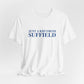 Just a kid from Suffield Unisex Jersey Short Sleeve T-Shirt